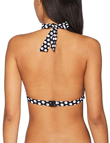 Esprit Crosby Beach Padded Halterne Parte de Arriba de Bikini, Negro (Black 001), 105D (Talla del Fabricante: 44 D) para Mujer