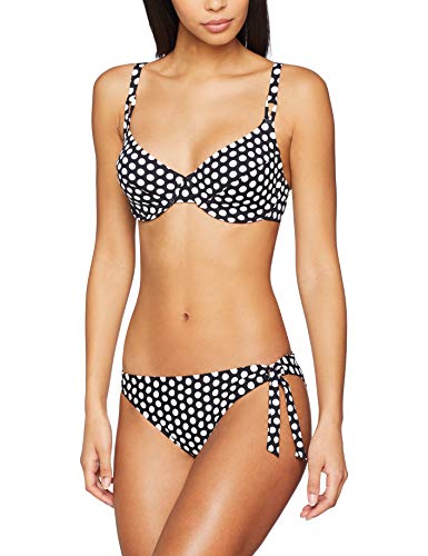 Esprit Crosby Beach Underwire MF Parte de Arriba de Bikini, Negro (Black 001), 100C (Talla del Fabricante: 42 C) para Mujer