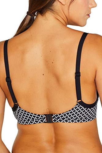 Esprit Daytonah Beach UW.Twist BC Parte de Arriba de Bikini, Negro (Black 001), 95E (Talla del Fabricante: 40 E) para Mujer