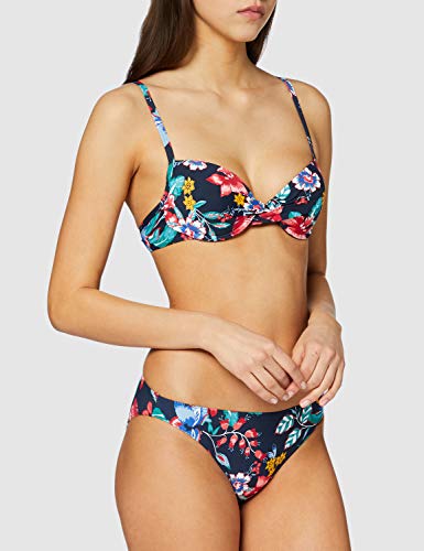 Esprit Jasmine Beach M.Brief Braguita de Bikini, Azul (Ink 415), 46 (Talla del Fabricante: 44) para Mujer