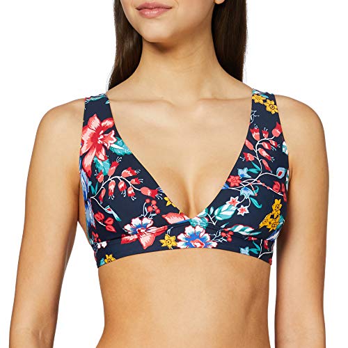 Esprit Jasmine Beach Pad.Bra.Top Parte de Arriba de Bikini, Azul (Ink 415), 95D (Talla del Fabricante: 40 D) para Mujer