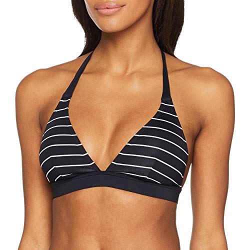 Esprit Moonrise Beach Ay Padded Haltern. Parte de Arriba de Bikini, Negro (Black 001), 38D (Talla del Fabricante: 36 D) para Mujer
