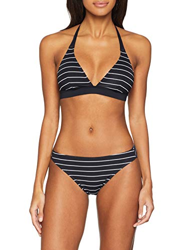 Esprit Moonrise Beach Ay Padded Haltern. Parte de Arriba de Bikini, Negro (Black 001), 44D (Talla del Fabricante: 42 D) para Mujer