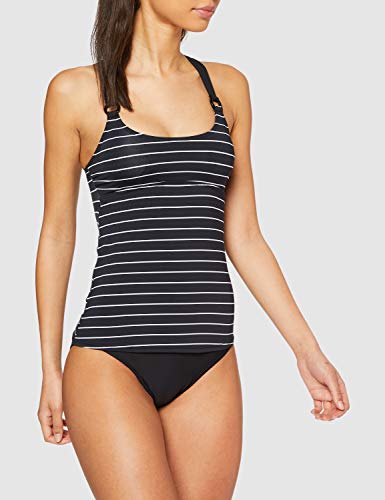 Esprit Moonrise Beach Ay Tankini Parte de Arriba de Bikini, Negro (Black 001), 42 (Talla del Fabricante: 40) para Mujer