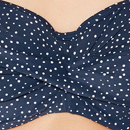 ESPRIT Nautico Beach Pad.Bandeau BC Bikini,Azul ( 401 ) , 38 D para Mujer