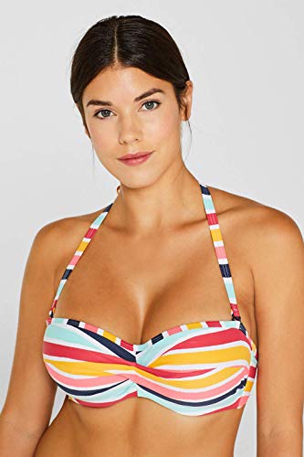 Esprit Treasure Beach Pad.Band.BC Tops de Bikini, Amarillo (Sunflower Yellow 730), 40 para Mujer
