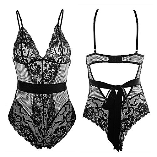 EVBEA Lencería Mujer Erótica Sexy Dormir Vestido Lenceria Bodysuit Teddy Hot Transparente Ropa Interior Tentación