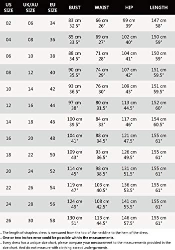 Ever-Pretty Vestidos de Fiesta Mujer Largo Tul Lentejuelas Escote V A-línea Elegantes Orquídea 36