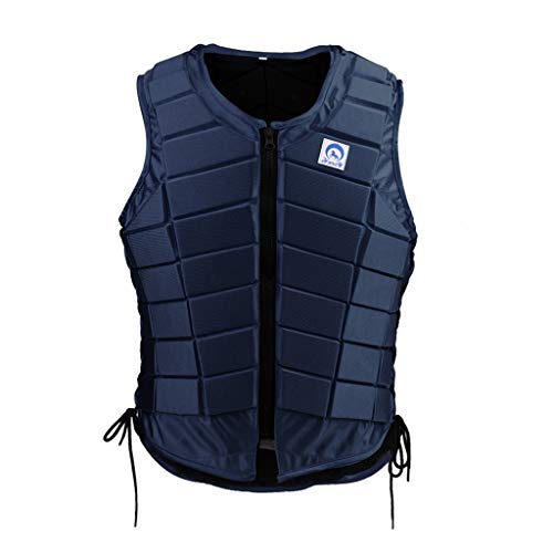 F Fityle Chaleco Transpirable de Equitación Ajustable, Accesorio de Seguridad de Equitación Aire Libre - Mujer, m