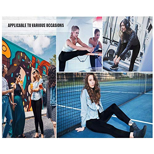 FACAI Conjunto De Chándal De Chaleco De 2 Piezas De Punto Sin Costuras para Mujer Conjunto De Pantalones De Gimnasia De Entrenamiento De Yoga De Cintura Media,H-M