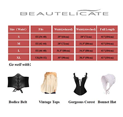 Falda Larga Mujer Algodón Vintage Falda Medieval Bohemio de Verano Renacentista Gitana Gótico Victoriana Cosplay Costume Ropa de Playa