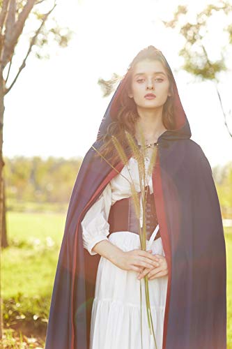 Falda Larga Mujer Algodón Vintage Falda Medieval Bohemio de Verano Renacentista Gitana Gótico Victoriana Cosplay Costume Ropa de Playa