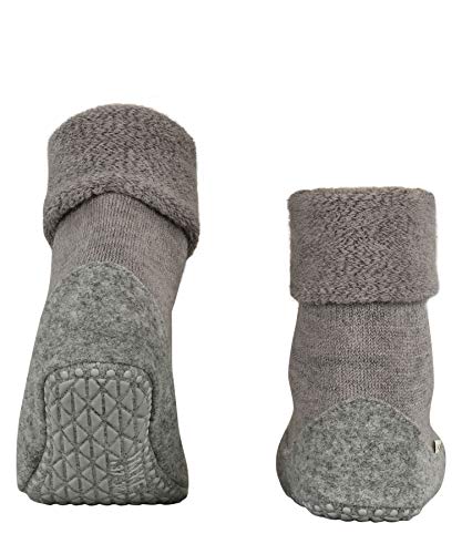 Falke - Calcetines Opacas para Mujer, Talla 39/40, Color Gris Claro 3400
