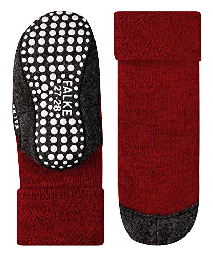Falke Cosyshoe, Calcetines niños uni, Rojo (Fire), 35-36 (Talla fabricante: 35-36)