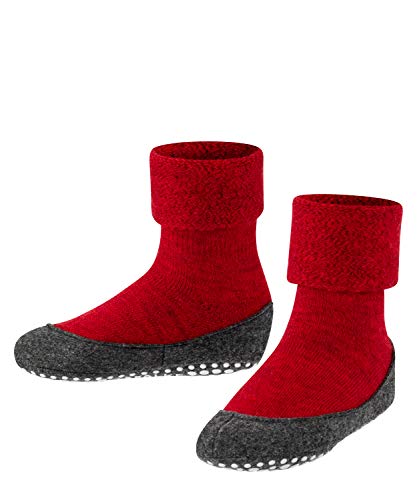 Falke Cosyshoe, Calcetines niños uni, Rojo (Fire), 35-36 (Talla fabricante: 35-36)