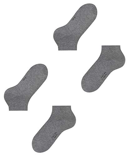 Falke Happy Lot 2 Paires Calcetines, Blanco (Light Grey Mel. 3390), 47/50 (Talla del fabricante: 47-50) (Pack de 2) para Hombre