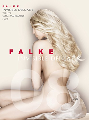 Falke Invisible Deluxe 8 medias, 7, Azul (Marine 6179), Medium (Talla del fabricante: M-L) para Mujer