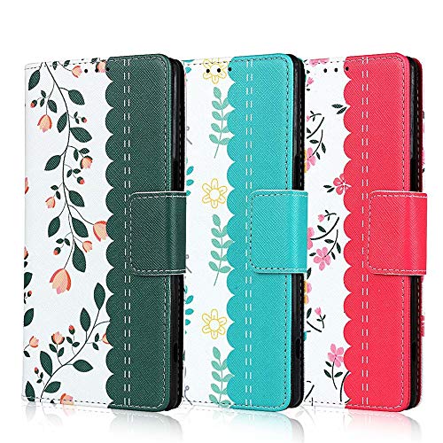 FAWUMAN Funda Sony Xperia XZ4,Funda Piel TPU+PU,Soporte Plegable, Ranuras para Tarjetas y Billetes, Estilo Libro, Magnético Cerrado Caja del teléfono móvil con cordón - Rojo