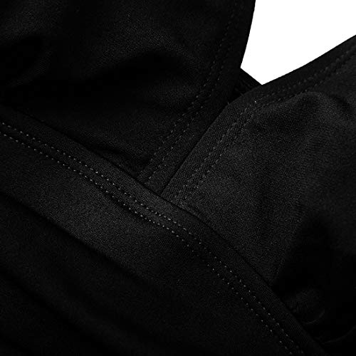 FEOYA - Bañador Mujer una Pieza Deportivo Anticloro para Natación Piscina Sexy Ropa de Natación Mujer Reductor Barriga Elástica Taje de Baño Profesional