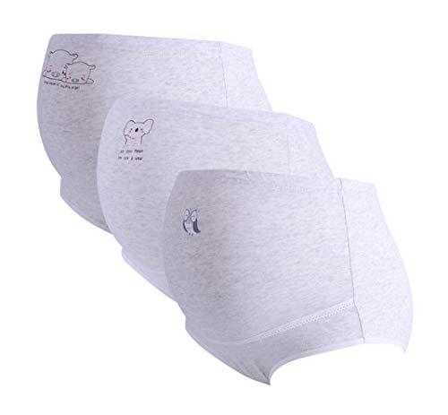 FEOYA Braguitas para Premamá Ropa Interior de Maternidad Conjunto de Bragas de Maternidad Calzoncillos de Embarazo