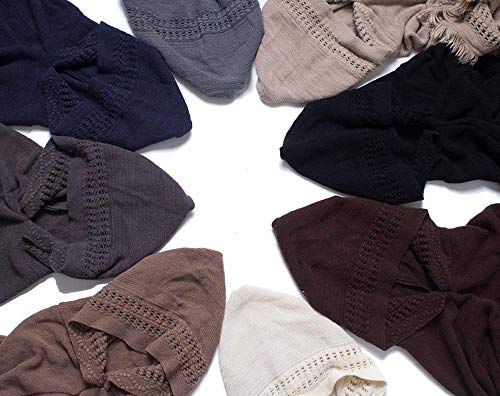 FFLQWQ0 bufanda de punto con capucha, suéter, Otoño Invierno, ponchos grisesMantener calientecapa larga gruesa, capas cálidasMantener calienteacogedoras, regalo creativo