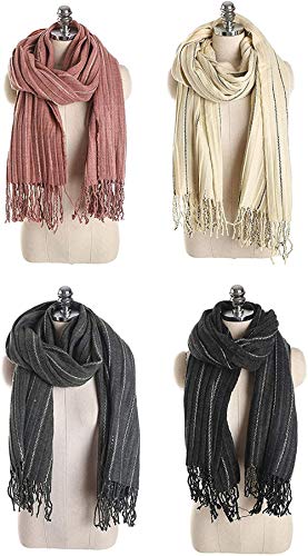 FFLQWQ0 Bufanda moda Otoño Invierno mujer personalidad salvaje borla cálida bufanda marrón al aire libre mujer de punto grueso cómodo chal clásico para parejas