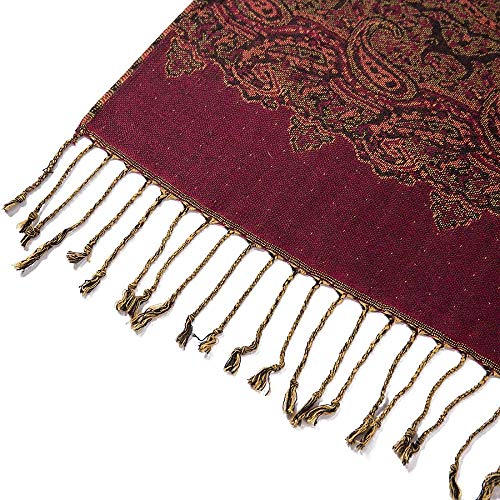 FFLQWQ0 Bufanda sedaMantener calientealgodón mezclado, bufanda azul marino, chal, gorra, estola, cabeza de jacquard, bufandas cálidas, borlas, largas, grandes, finas, clásicas de moda