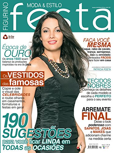 Figurino Festa Moda & Estilo 16 (Portuguese Edition)