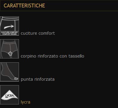 FILODORO Sogno 20 Den, 6 pares (2-S, talla L)