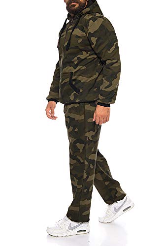 Finchman Finchsuit 1 - Conjunto deportivo para hombre FMJS135 verde camuflaje. XL