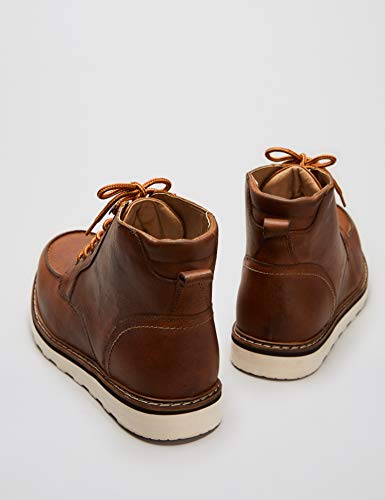 find. Leather Apron Botas Chukka, Marrón Tan, 43 EU