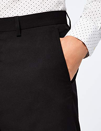 find. Pantalones de Traje Hombre, Negro (Black Black), 38, Label: 38