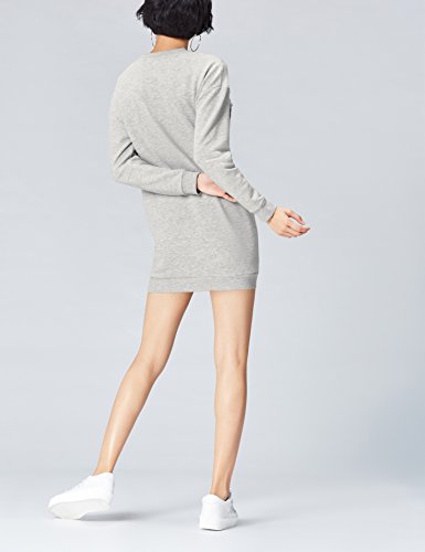 find. Sudadera Oversized con Volantes para Mujer , Gris (Grey Marl), 38 (Talla del Fabricante: Small)