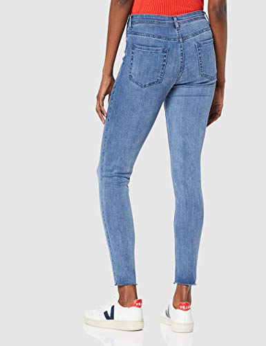 find. Vaqueros Ceñidos de Tiro Alto Mujer, Azul (Vintage), 25W / 34L, Label: 25W / 34L