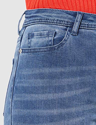 find. Vaqueros Ceñidos de Tiro Alto Mujer, Azul (Vintage), 25W / 34L, Label: 25W / 34L
