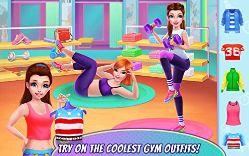 Fitness Girl - Dance and Play at the Gym
