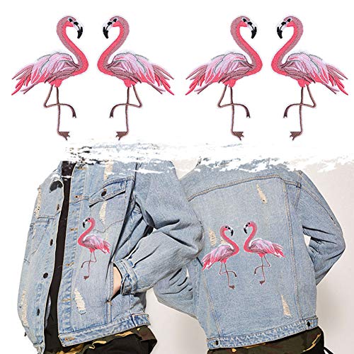 Flamenco Parches Bordados para Plancha De Ropa Badge Sticker Franjas Superpuestas