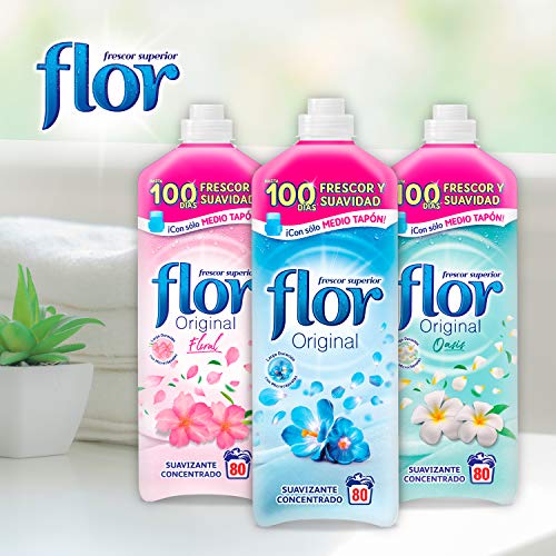 Flor Original - Suavizante para la ropa concentrado - 80 lavados