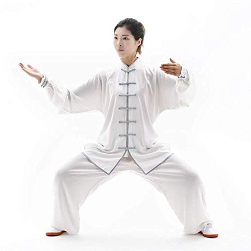 FLY FLU Taichi Uniforme Mujer，Ropa Traje De Estilo Chino Tang Traje Uniforme De Artes Marciales Ropa De Chándal Ropa - Mujer,H-M