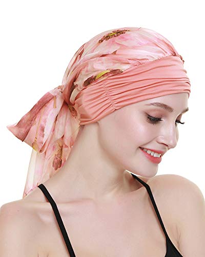 FocusCare Elegante quimio Headwraps Sombreros para Mujeres Regalos médicos Alopecia