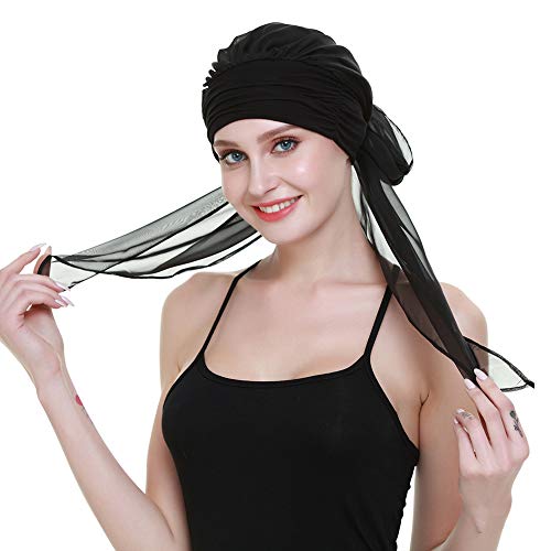 FocusCare Print Bandana Bufanda para Mujer Sombreros turbantes quimioterapia para Pacientes de cáncer