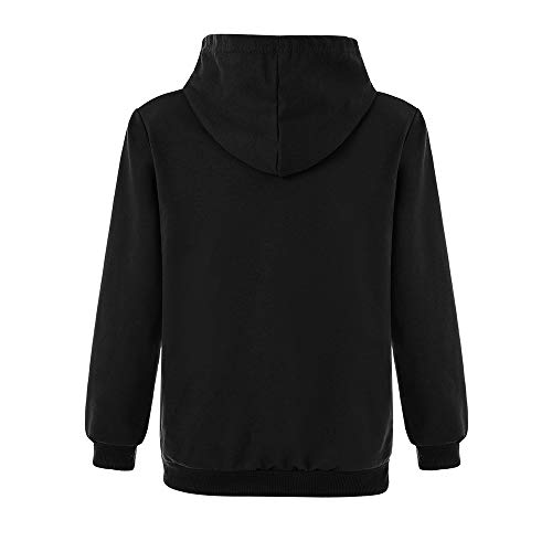Forlcool Among Us Niños Sudadera con Capucha Niño Niña Sudadera Top De Algodón (style1,9-10 años)