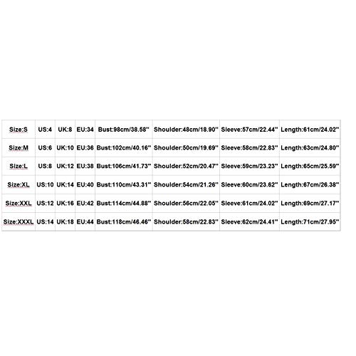 Fossen MuRope Mujer Sudadera con Capucha Talla Grande Sudadera Vestido Manga Larga Casual Estampado Hoodie Jersey Larga Baratas