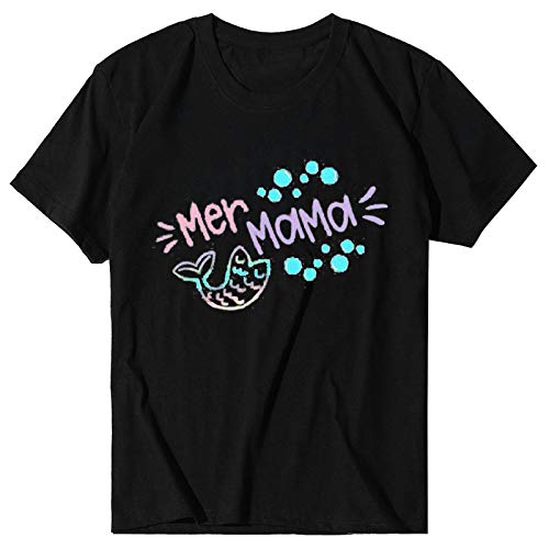 FOTBIMK Día de la Madre Camiseta Niños Bebé Niña Niño Gateando Ropa Mamá Set(,)