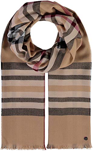 FRAAS Bufanda Ligera de cuadros de gran tamaño para mujer hombre - Made in Germany - Cálido Estola Unisex - Envoltura esencial para la Transición Primavera/Verano y Otoño/Invierno