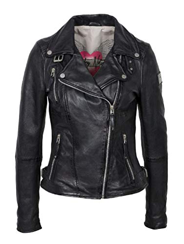 Freaky Nation Biker Princess Chaqueta, Rojo (Apple 4068), M para Mujer