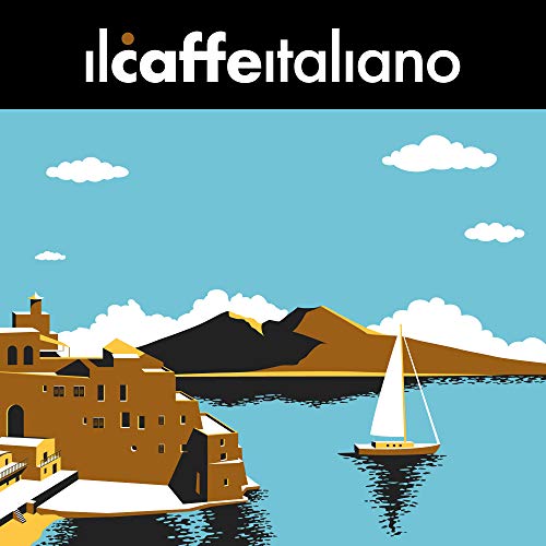 FRHOME - Lavazza a Modo Mio 100 Càpsulas compatibles - Il Caffè Italiano - Mezcla Napoli Intensidad 12