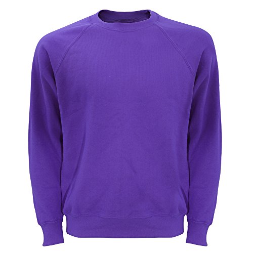 Fruit Of The Loom 62-216-0, Sudadera Para Hombre, Morado (Dark Purple), X-Large