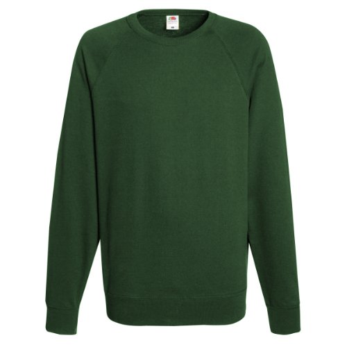Fruit Of The Loom 62-216-0, Sudadera Para Hombre, Verde (Dark Bottle Green), Large