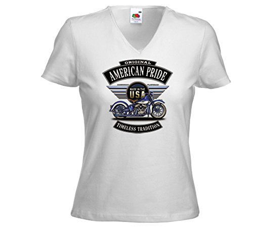 Fruit of the Loom - Camiseta - para mujer blanco extra-small